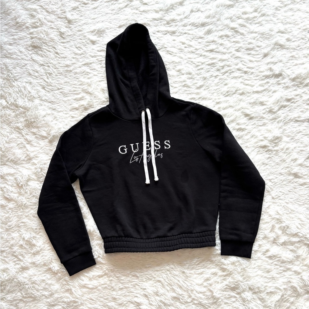 🤍 Guess Black Hoodie with Logo